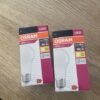 2x Osram LED E27 Glühbirne zu verkaufen